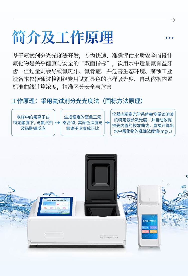 台式水质氟化物检测仪